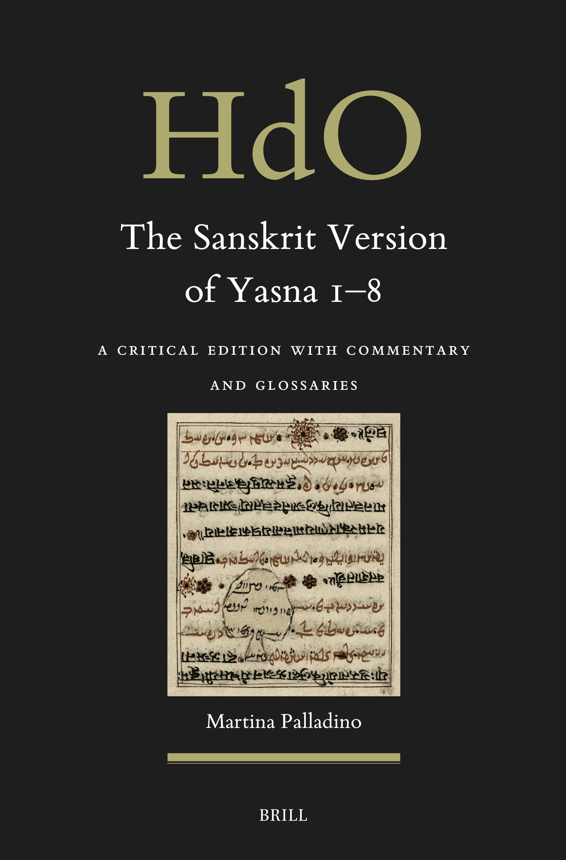 Book cover image for The Sanskrit Version of Yasna 1–8 ISBN: 9789004679641